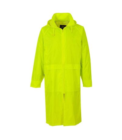 Portwest Mens Classic Raincoat (Yellow) - UTPW1413
