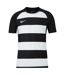 T-shirt Manches Raglan Rugby Motif/style Rayures Contrastées Homme Noir Blanc Nike-1