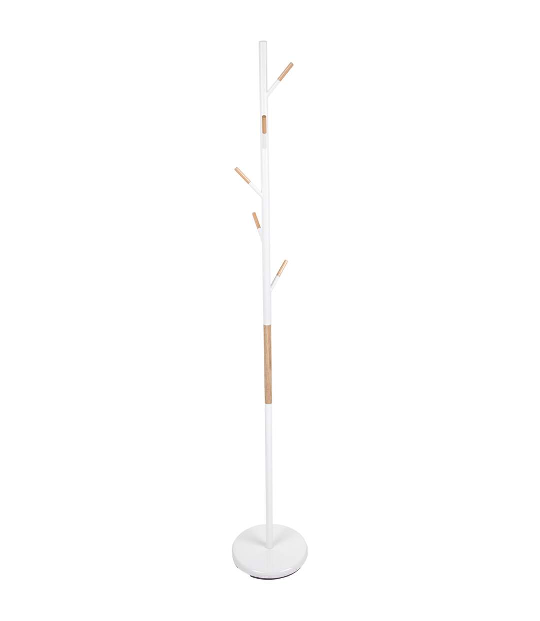 Porte manteau en bois et métal Fushion-1