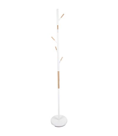 Porte manteau en bois et métal Fushion