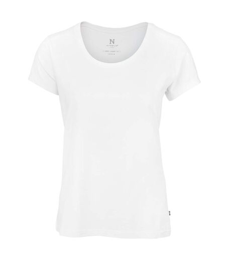 Montauk t-shirt à manches courtes femme blanc Nimbus