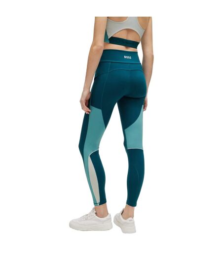Legging ekiden femme vert Boss