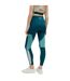Legging ekiden femme vert Boss-2