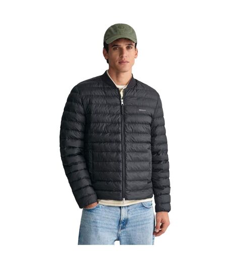 Mens Light Padded Bomber Jacket Black Gant