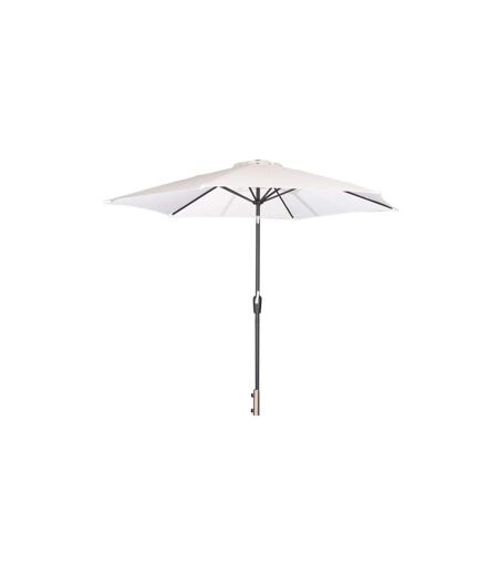 Parasol en Métal Leeds 300cm Blanc