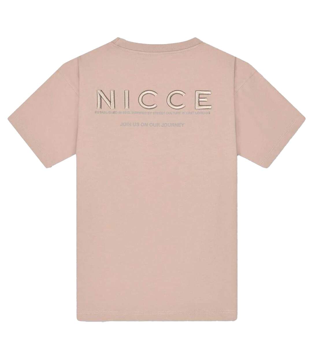 T-shirt Essential Homme Gris Pâle Nicce-2