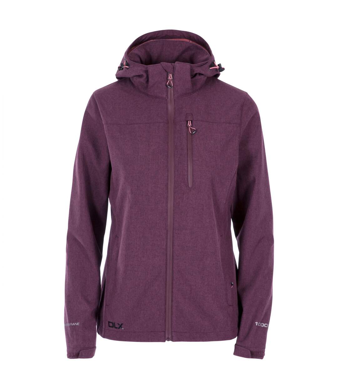 Veste claren femme violet chiné Trespass-1