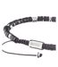 Bracelet noir/acier homme geographical norway 315020 - taille unique-3