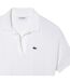 Polo Motif/style Logo Femme Blanc Lacoste-4