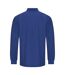 Mens long-sleeved polo shirt royal blue PRORTX-2