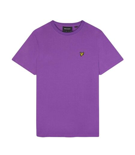 T-shirt Uni Homme Violet Lyle & Scott