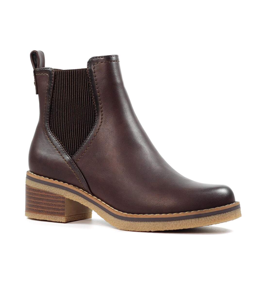 Bottines Conrad Femme Bleu Lunar-2
