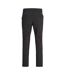 Mens Marco Plaid Slim Chinos Black Jack And Jones-2
