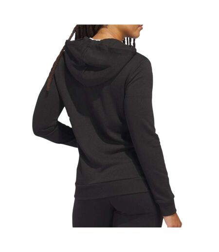 Sweat à Capuche Zippée Noir Femme Adidas H07761 - M