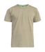 Duke Mens Flyers-2 Kingsize Crew Neck T-Shirt (Khaki) - UTDC170-1