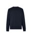 Mens Regular Sweatshirt Navy Kustom Kit-1