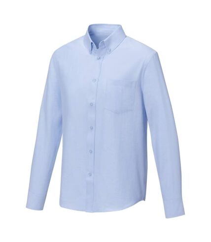 Elevate Mens Pollux Long-Sleeved Shirt (Light Blue) - UTPF3760