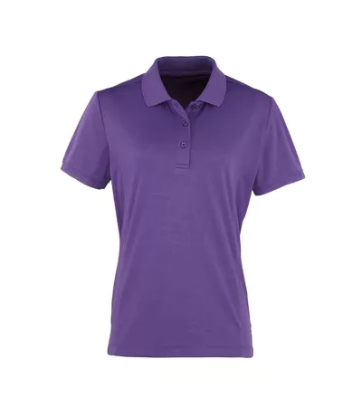 Polo Femme Violet Premier