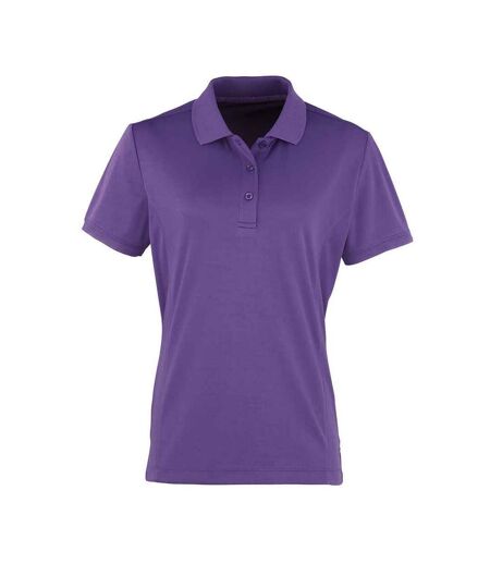 Polo Femme Violet Premier