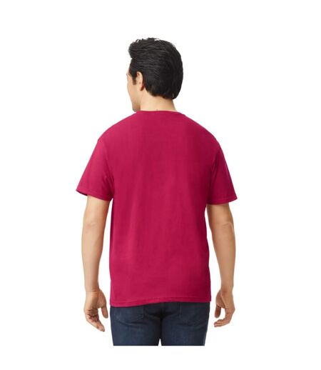 T-shirt Softstyle Adulte Rouge Foncé Chiné Gildan