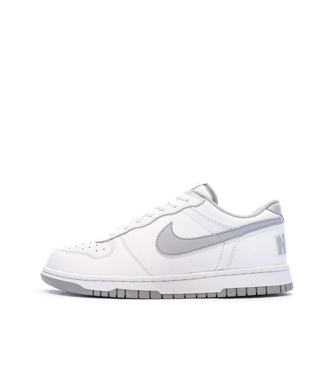 Baskets blanches/grises homme nike big nike low-1