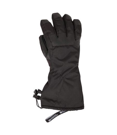 Womens/ladies aoraki extreme waterproof ski gloves black Mountain Warehouse