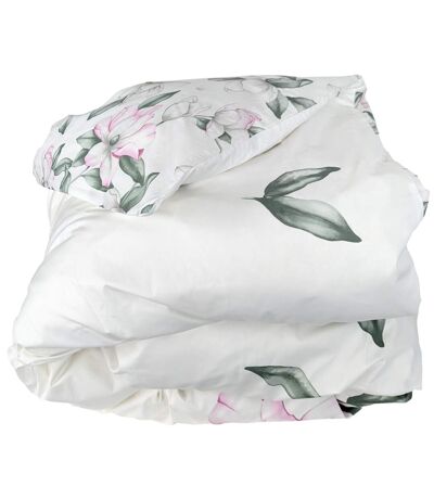 Housse de couette percale de coton MAGNOLIA