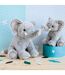 Peluche polyester collection DANS LA SAVANE gris Eléphant-3
