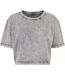 T-shirt court - femme - BY054 - gris clair