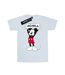 Disney Femme/Les femmes - Mickey Mouse Chill Cotton Boyfriend T-Shirt (Blanc) - UTBI36037-1