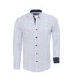 Chemise fashion pour homme Chemise 8456 blanc