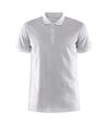 Craft Mens Core Unify Polo Shirt (White)