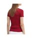 T-shirt Rouge Femme Tommy Hilfiger Slim Linear - L