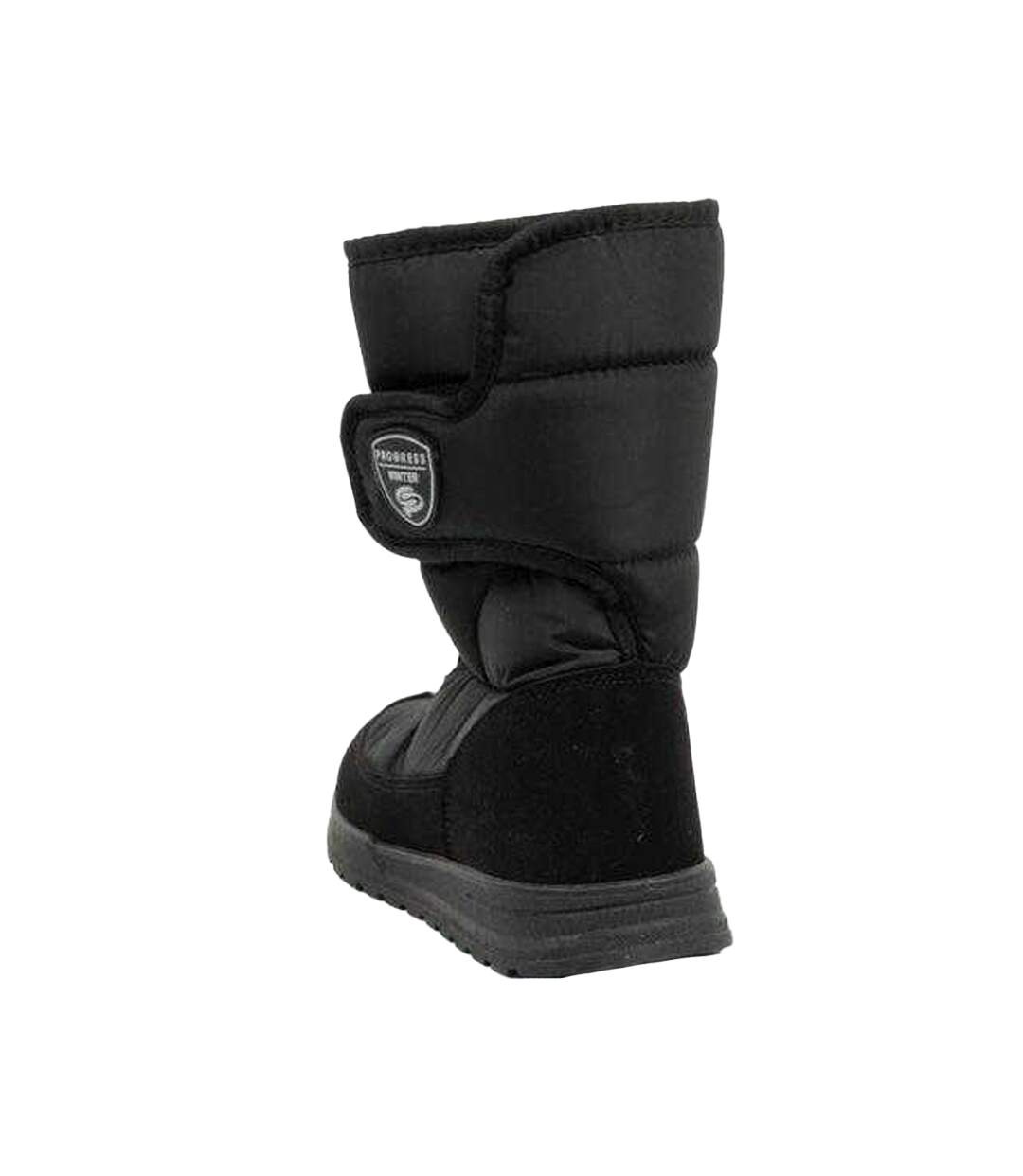 Après-skis Motif/style Logo Homme Noir Progressive-2