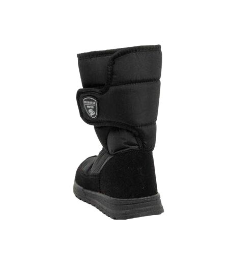 Après-skis Motif/style Logo Homme Noir Progressive