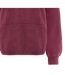 Sweat À Capuche Motif/style Logo Brodé Femme Bordeaux I Saw It First-3