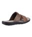 Sandales mules archer homme brun clair Hush Puppies-2