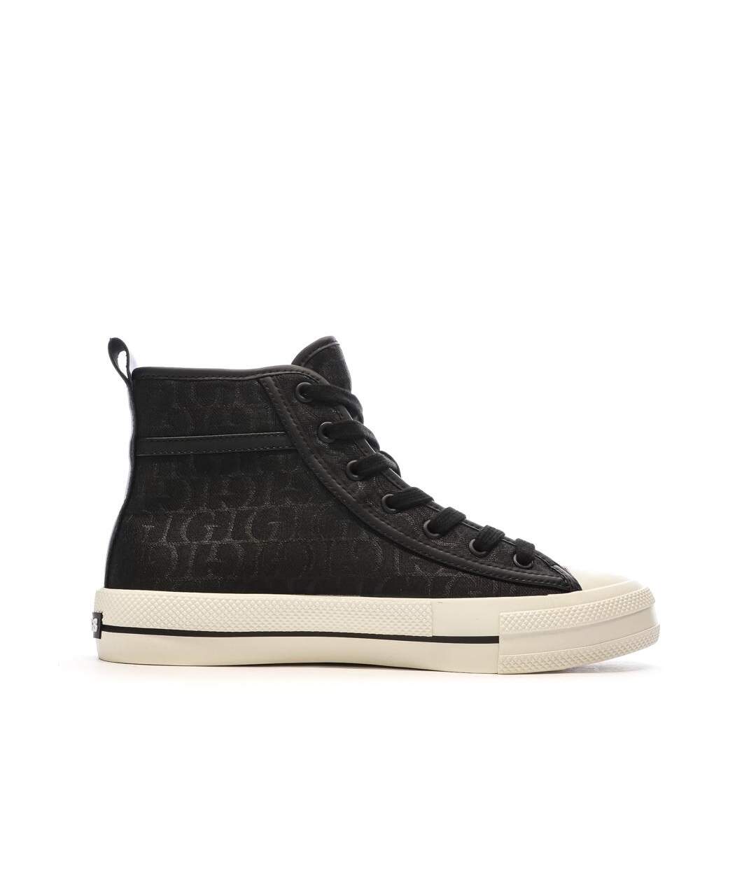 Baskets noires femme guess colyn-2
