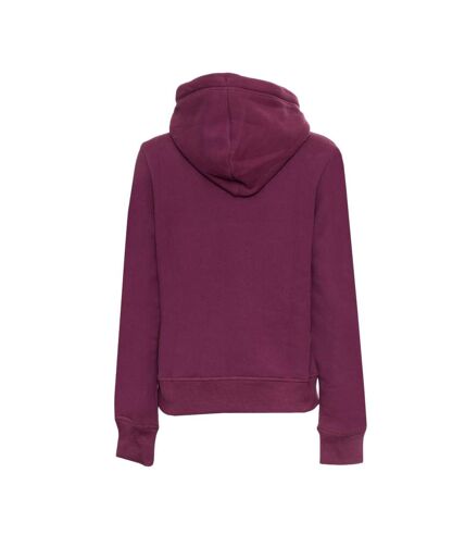 Sweat Capuche Violet Femme Superdry Essential Logo - S