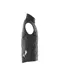 Mens Accelerate Plain Winter Gilet Black Mascot-4