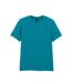 T-shirt Motif/style Uni Softstyle Adulte Bleu Tropical Gildan-2