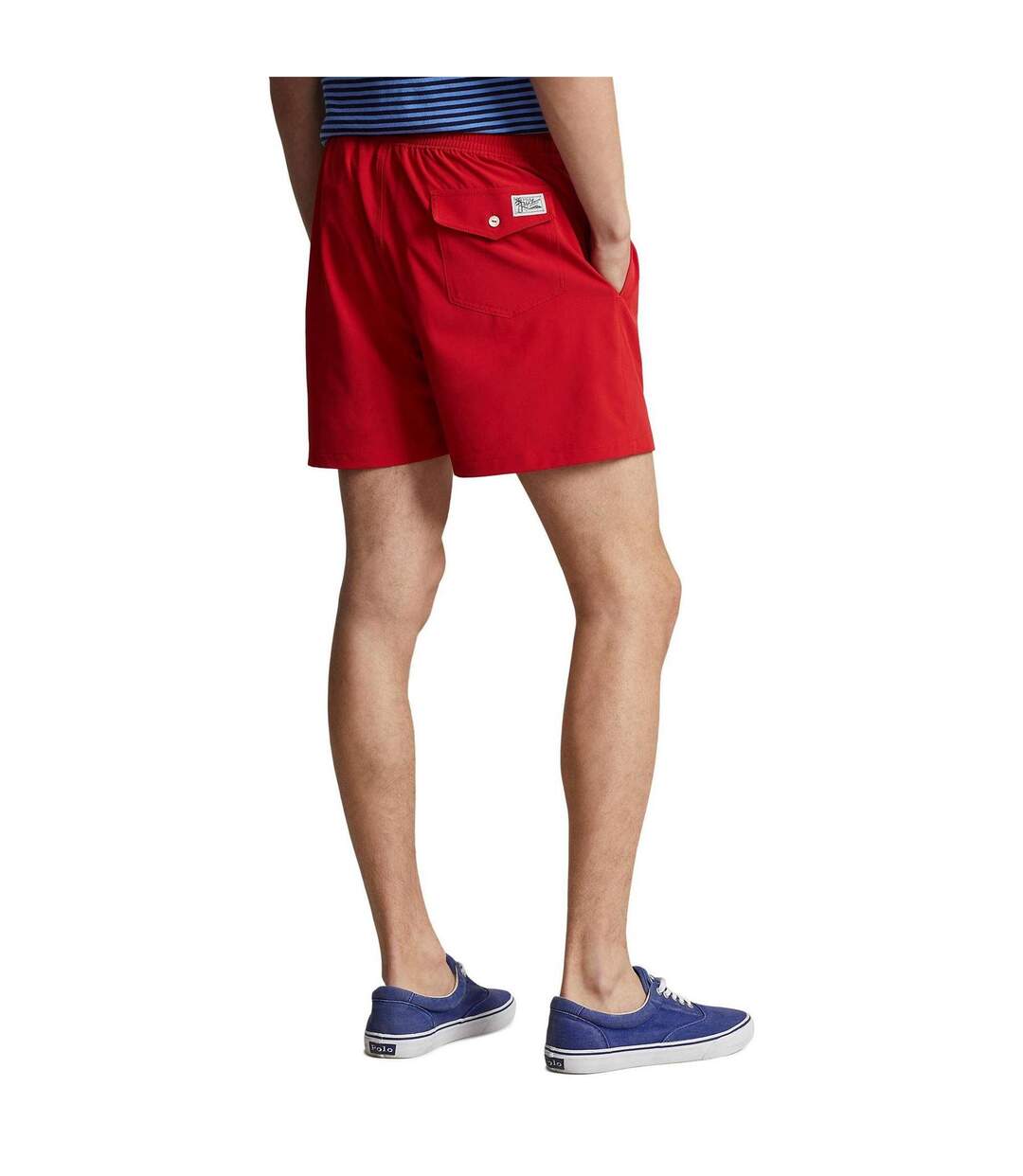 Short De Bain Traveller Homme Rouge Ralph Lauren-4