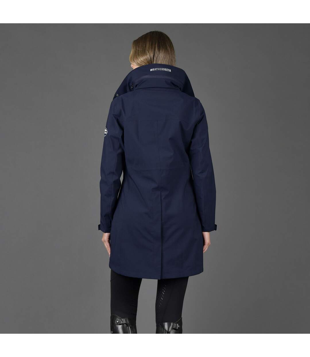 Womens/ladies everly jacket ink navy Weatherbeeta