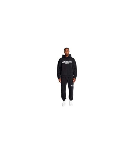 Sweat À Capuche Homme Noir Madison Barclay