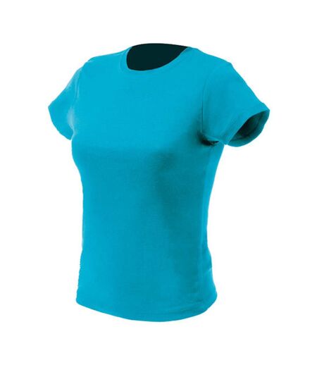 T-shirt Femme Turquoise Vif Nath