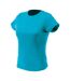 T-shirt Femme Turquoise Vif Nath-1