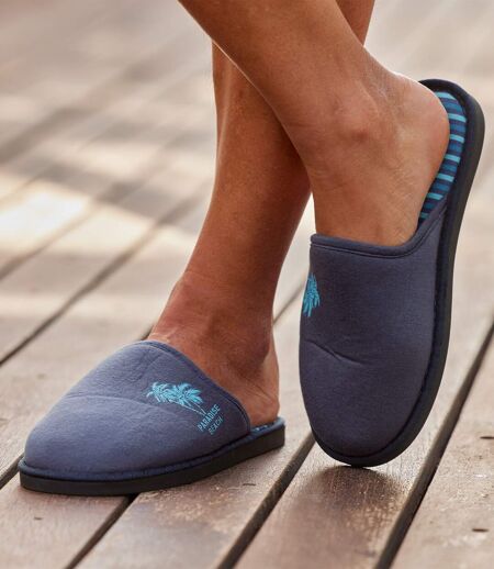 Men's Lightweight Slippers - Blue