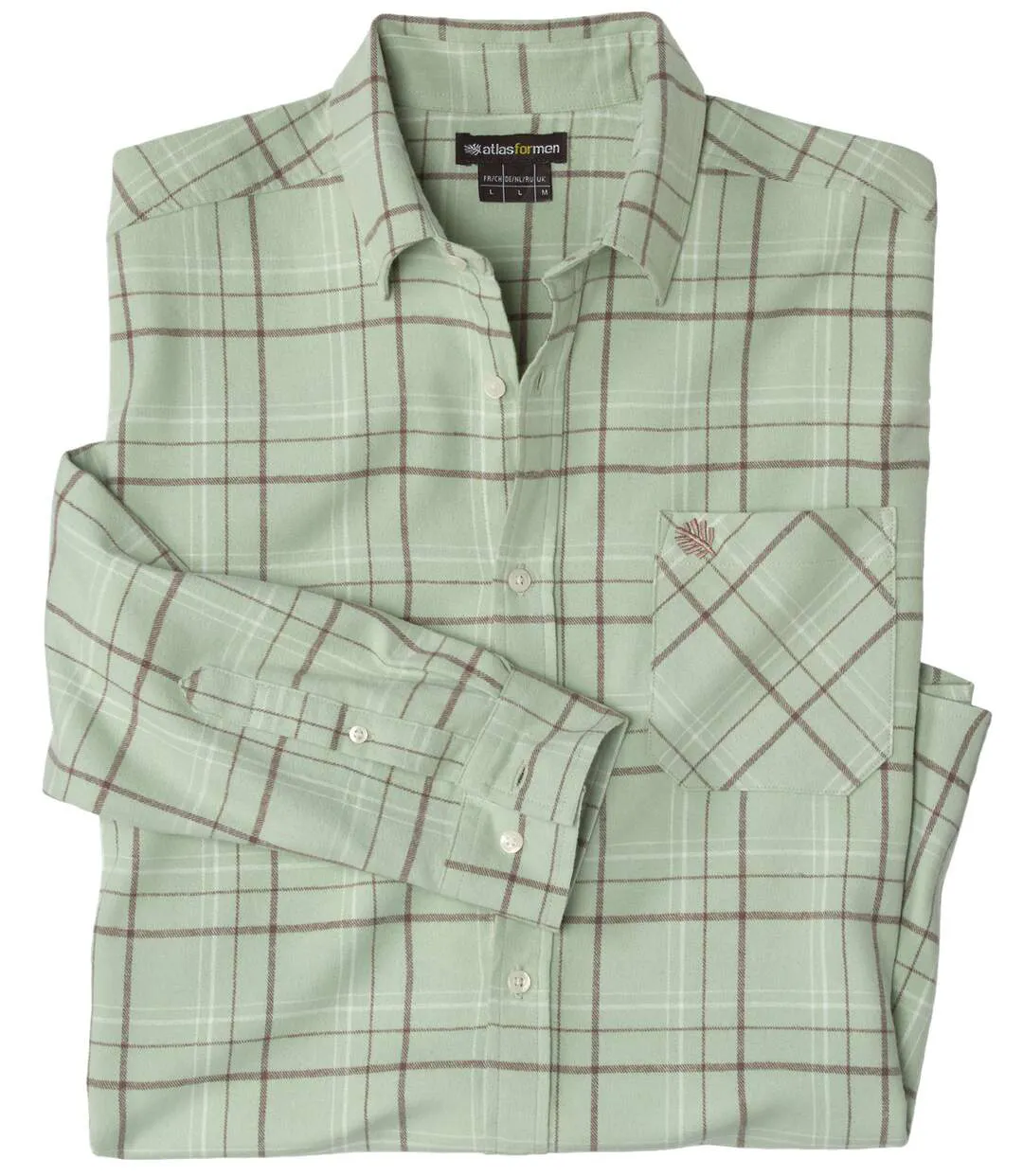 La Chemise en Flanelle à Carreaux Verts-3