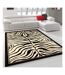 Tapis salon et chambre tissé motif animaux AF1 ZEBRE