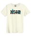 T-shirt disco discs homme blanc Amplified